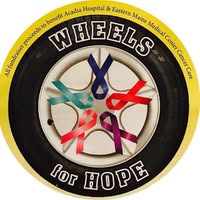 Wheels for Hope Maine Logo